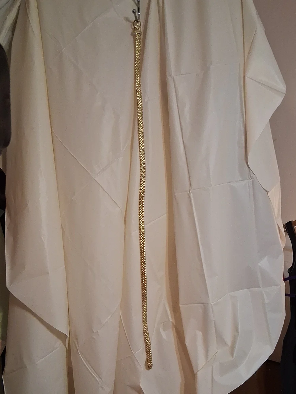 Gold Chain Belt - Long Braided Link